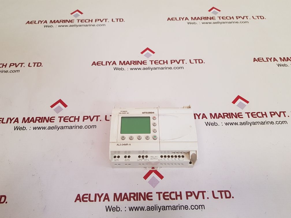 Mitsubishi al2-24mr-a application controller base unit used