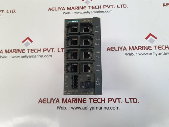 Siemens 6gk5208-0ba10-2aa3 scalance x208 ethernet switch used