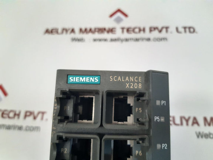 Siemens 6gk5208-0ba10-2aa3 industrial ethernet switch ta: -20°c...60°c