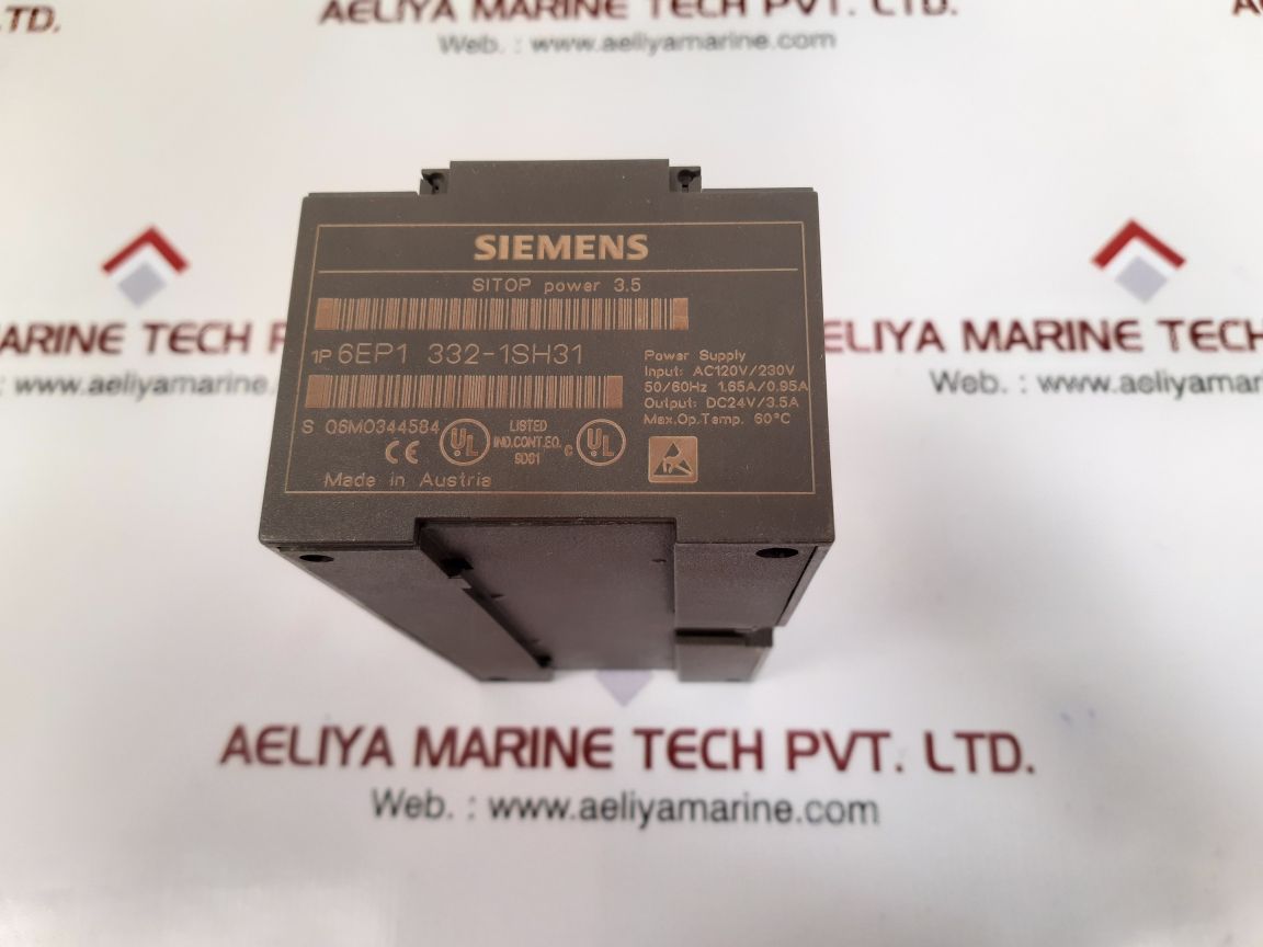 Siemens sitop power 3.5 6ep1332-1sh31 power supply 