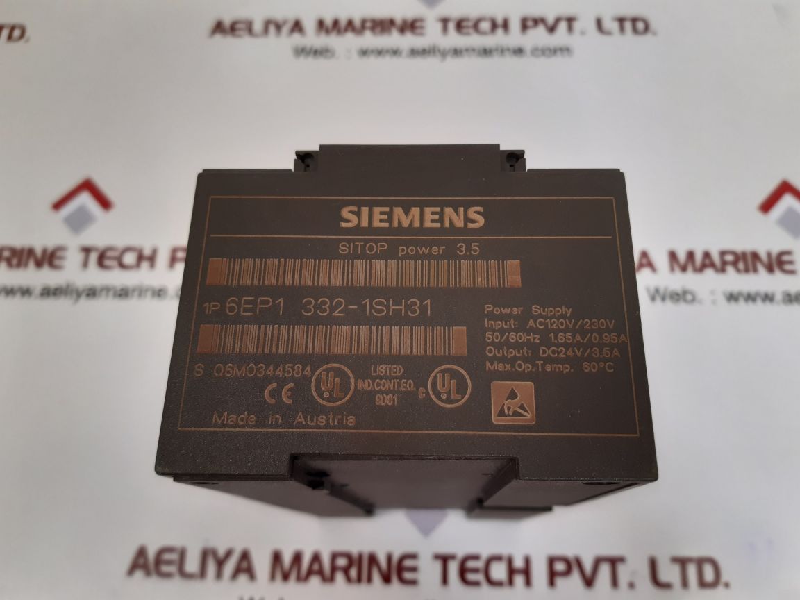 Siemens sitop power 3.5 6ep1332-1sh31 power supply 
