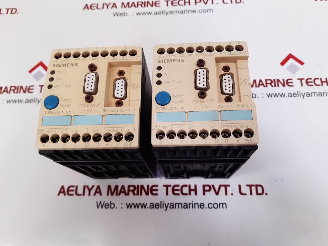 Siemens 3Uf5001-3Bn00-1 Profibus-dp Simocode Module – Aeliya Marine Tech