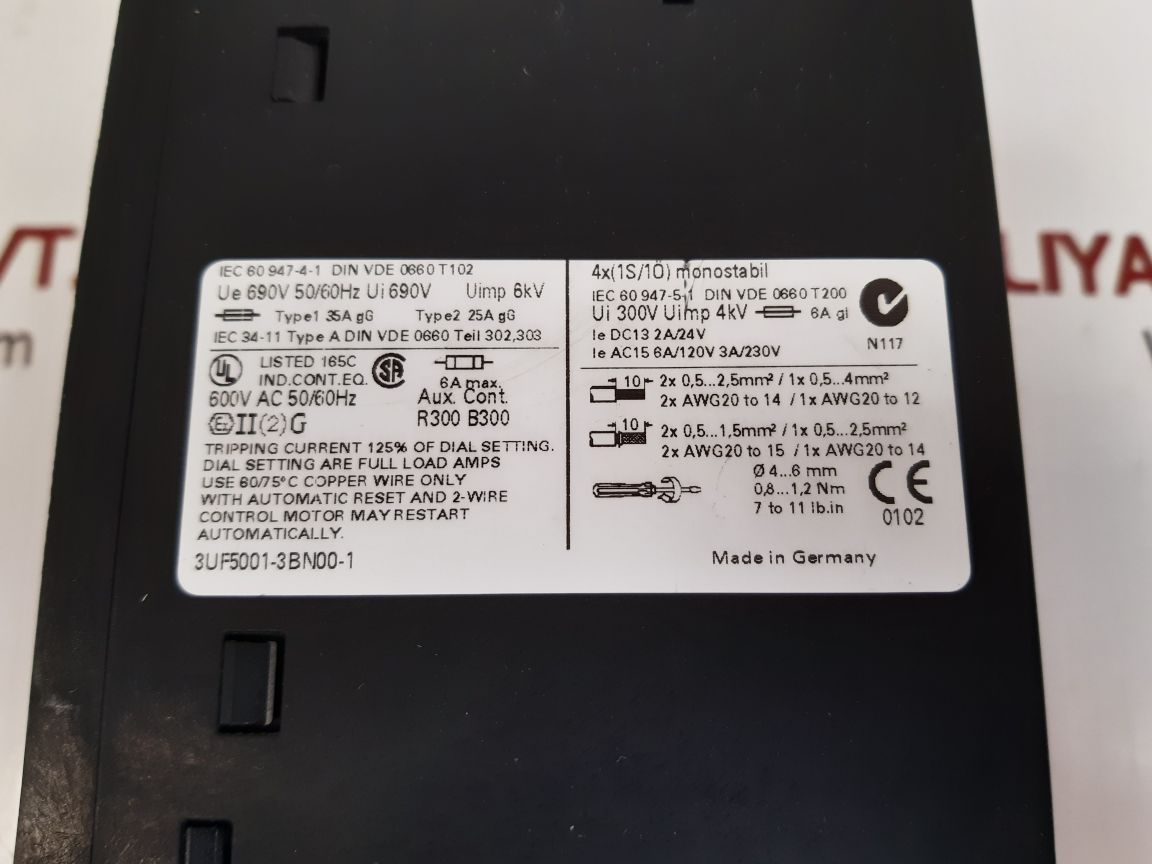 Siemens 3uf5001-3bn00-1 profibus-dp simocode module