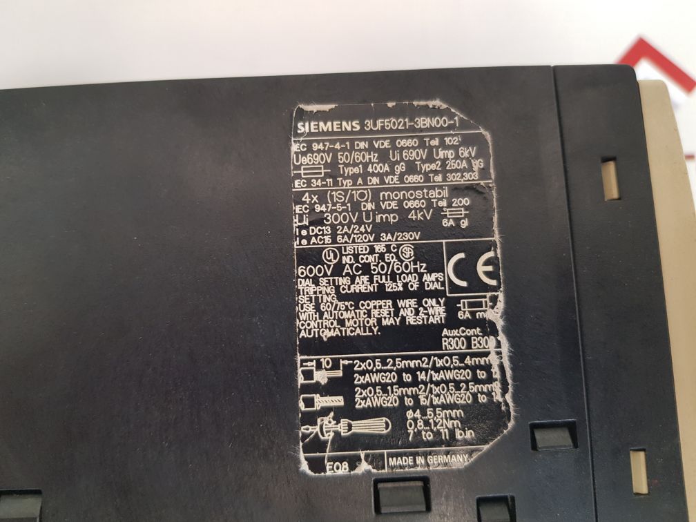 Siemens 3uf5021-3bn00-1 profibus-dp simocode module – Aeliya Marine Tech