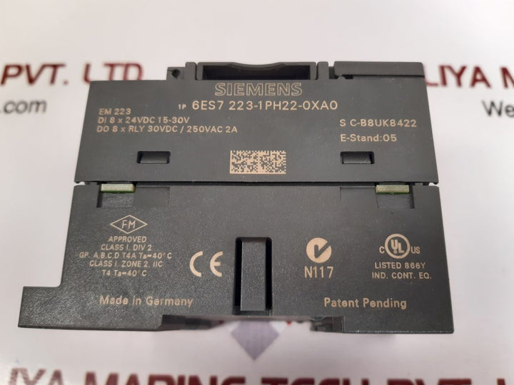 Siemens 6es7 223-1ph22-0xa0 digital module 