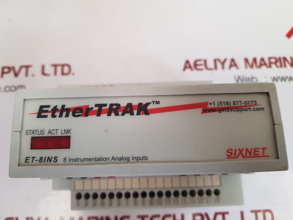 Sixnet et-8ins direct ethernet i/o module