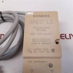 Siemens 6gk1 500-0aa00 sinec l2 bus terminal