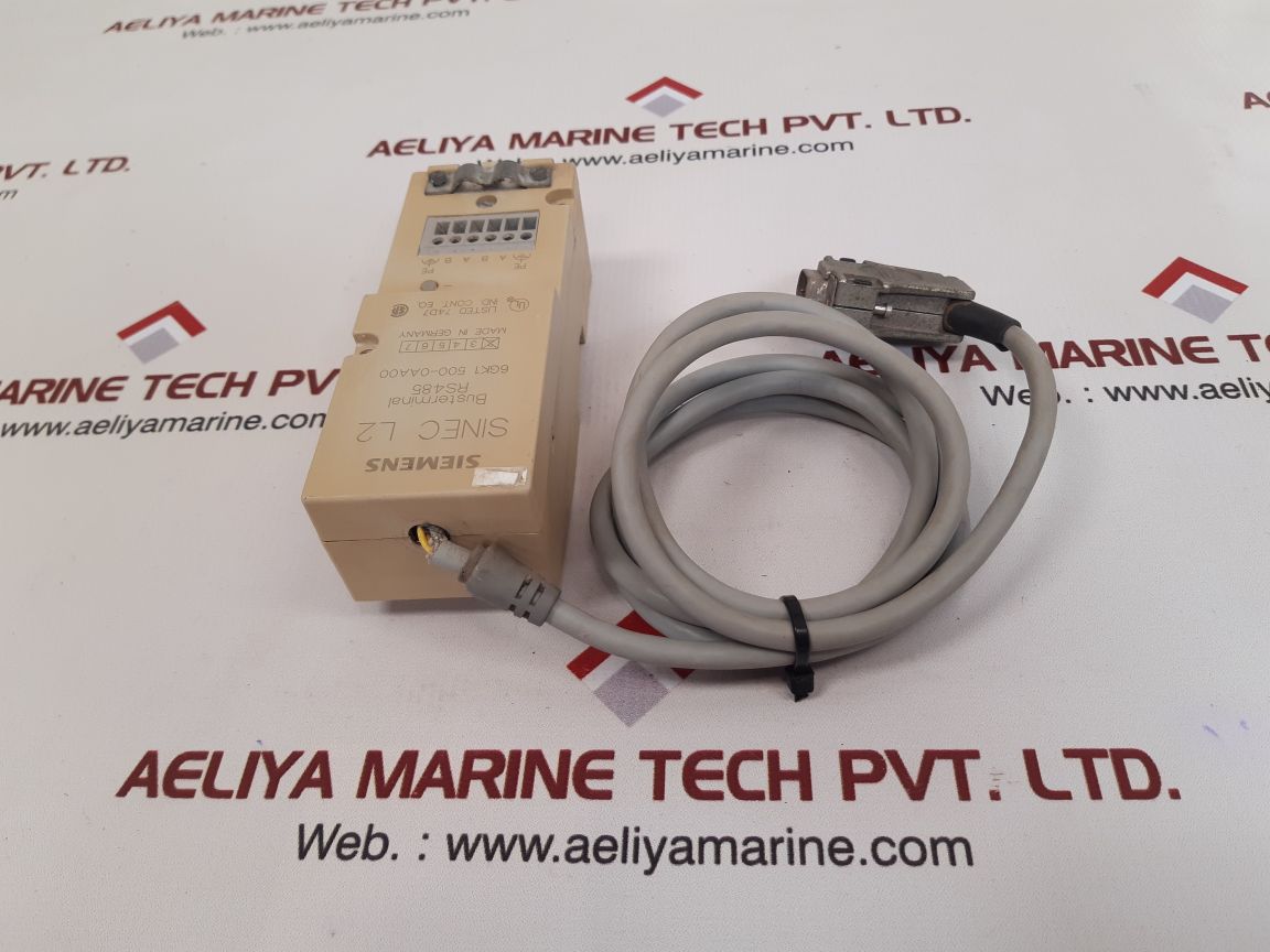 Siemens 6gk1 500-0aa00 sinec l2 bus terminal