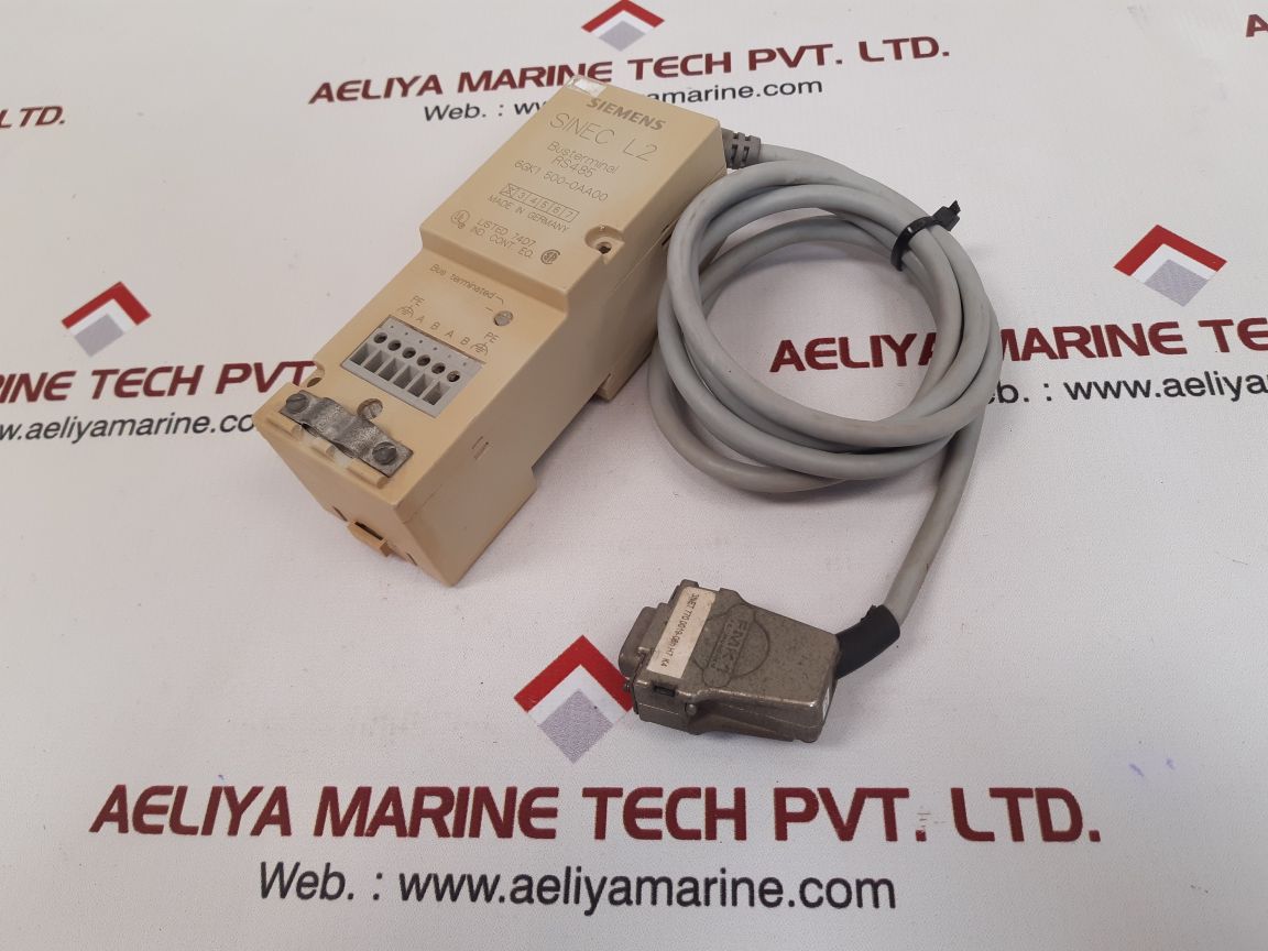 Siemens 6gk1 500-0aa00 sinec l2 bus terminal
