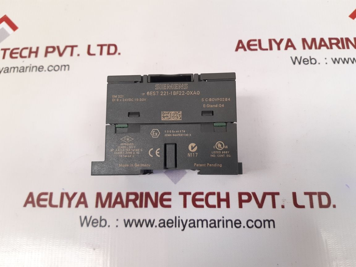 Siemens 6es7 221-1bf22-0xa0 input module