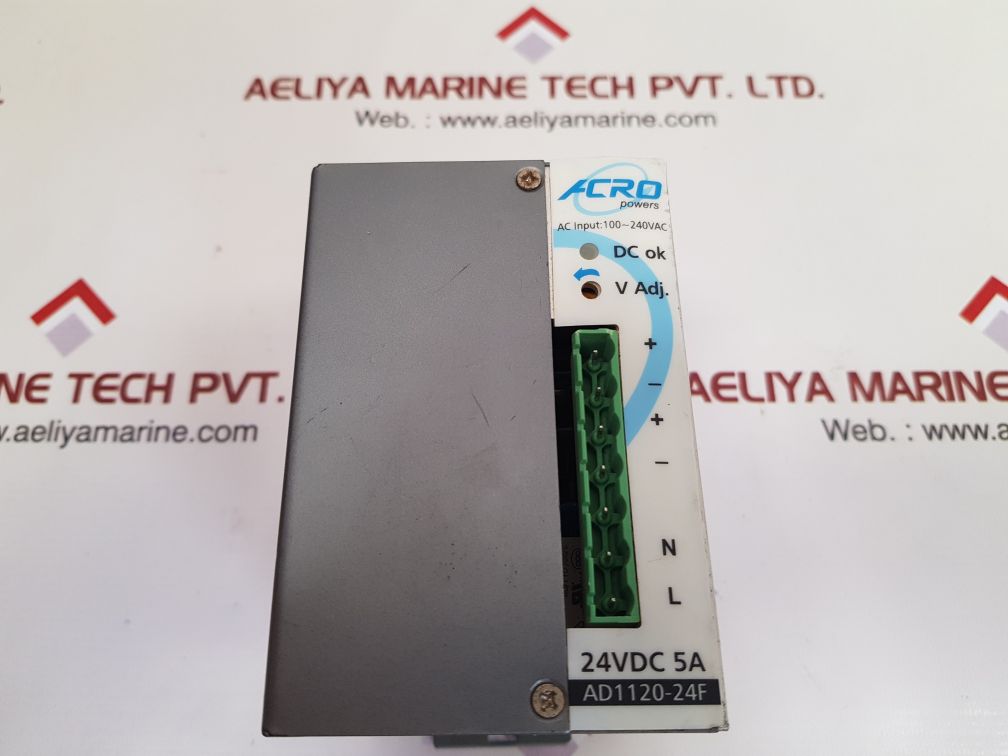 Acro ad1120-24f  din rail mounting power supply