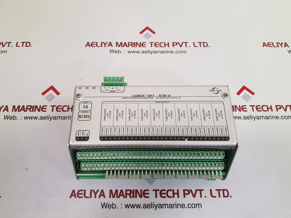 Stein sohn camos net-rcm 10 reefer container monitoring b101002a 000000114