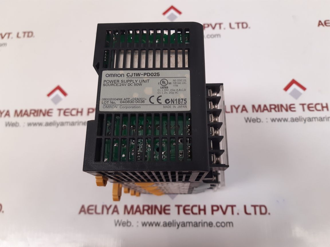 Omron cj1w-pd025,cj1m cpu12,id211,oc211 power supply unit 