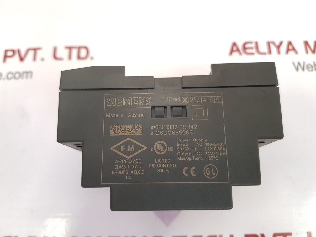 Siemens 6ep1332-1sh42 power supply module