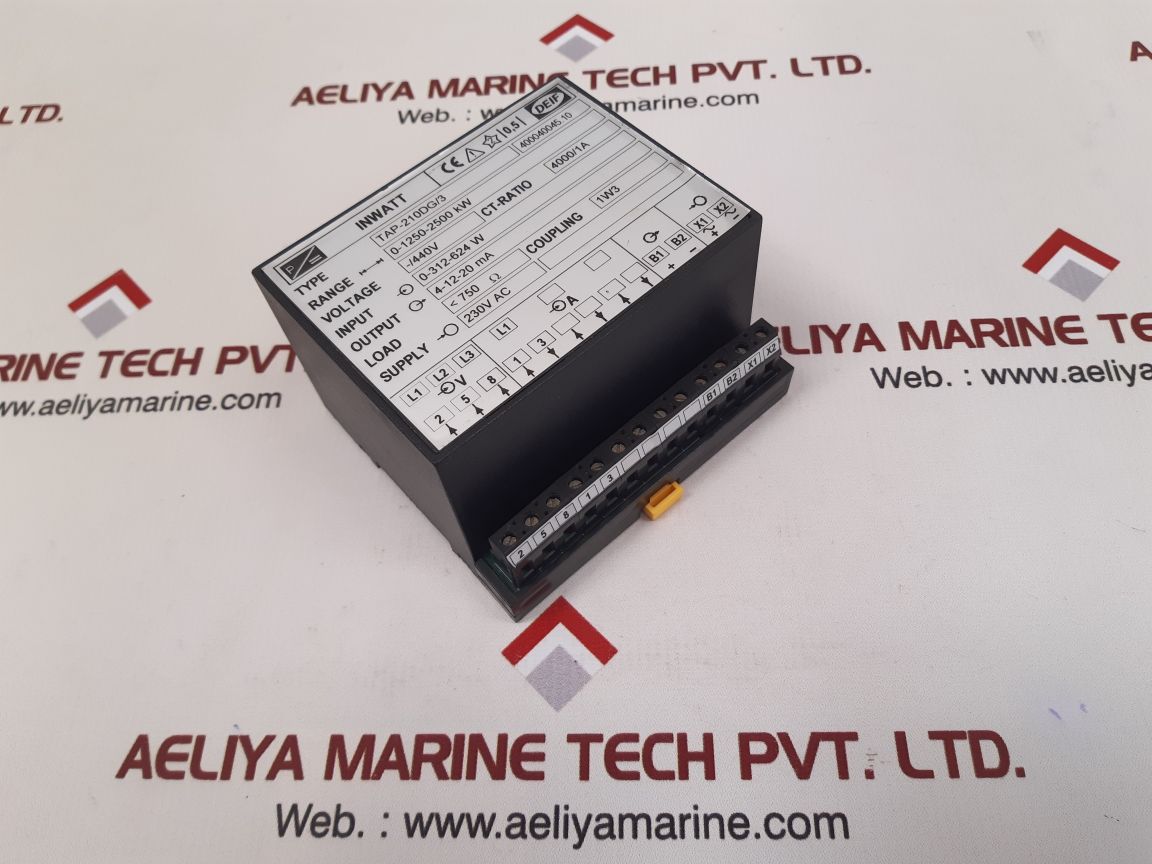 Deif tap-210dg/3 inwatt transducer 0-1250-2500 kw
