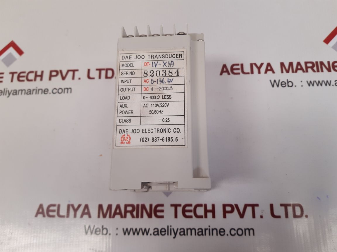 Daejoo dt-1v-x1a transducer