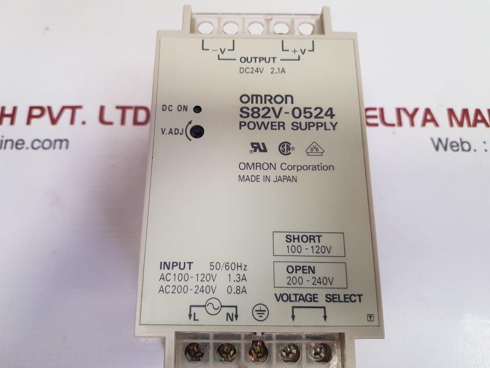 Omron s82v-0524 power supply