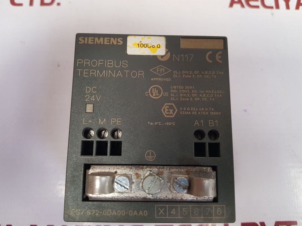 Siemens 6es7 972-0da00-0aa0 profibus terminator used