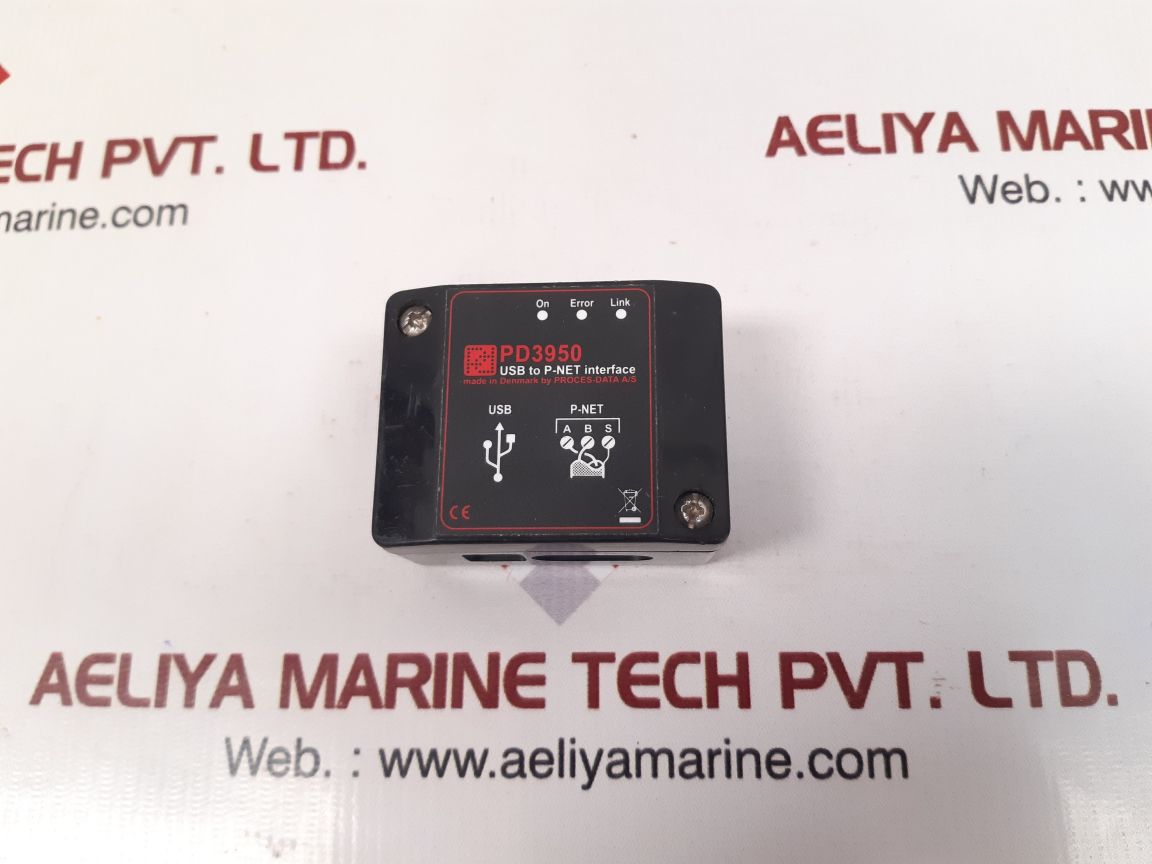 Process-data pd3950 usb to p-net interface