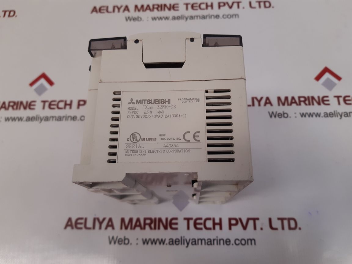 Mitsubishi melsec fx2n-32mr-ds programmable controller