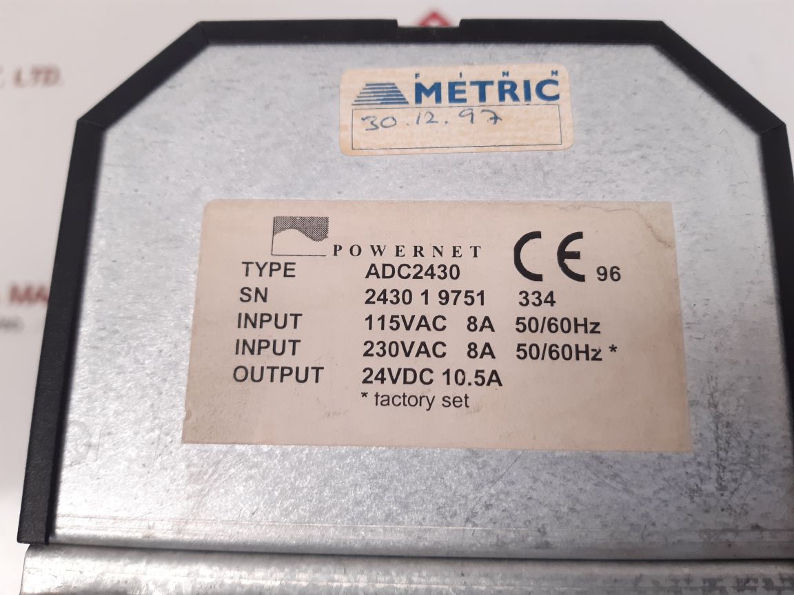 Powernet adc2430 power supply