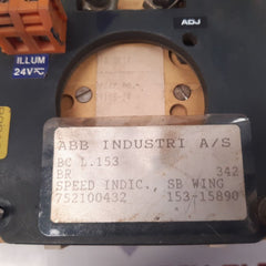 Abb bc l.153 rpm meter 