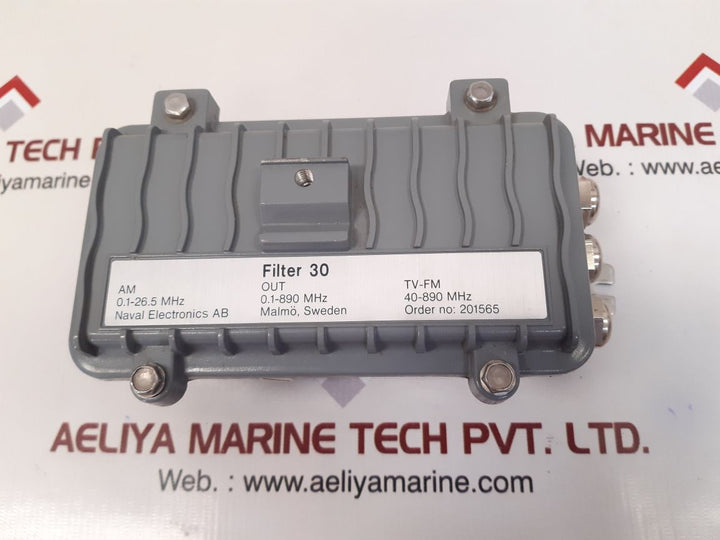 Naval diplex filter 30
