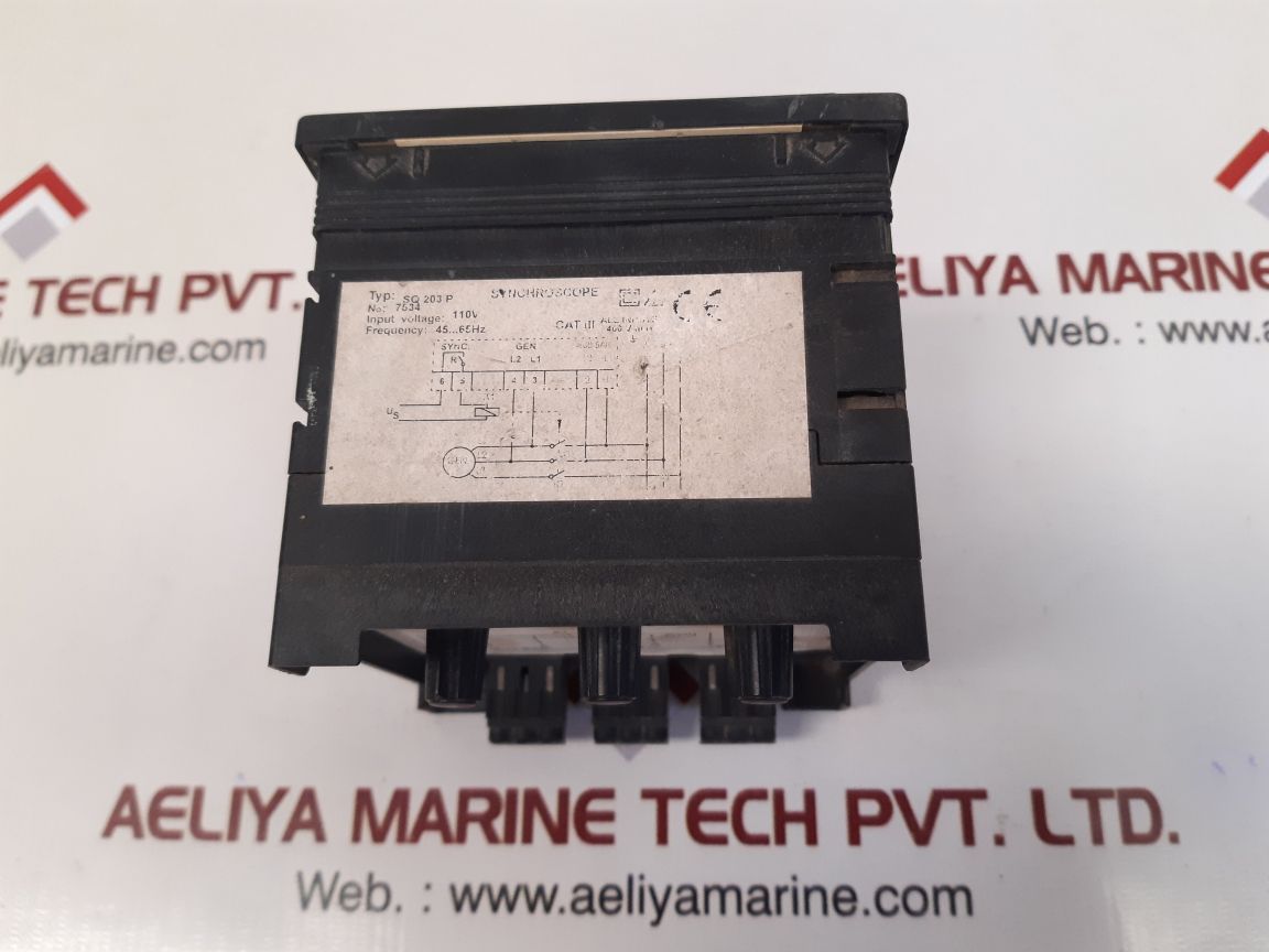 Sq 203 p synchroscope