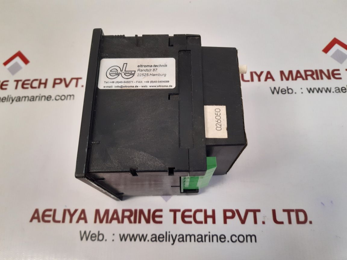 Eltroma iso-r q96 isolation monitoring meter