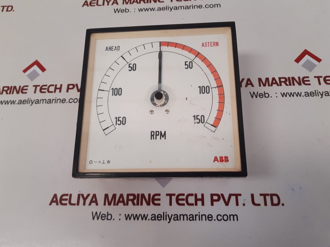 Abb bc l.152 rpm meter  