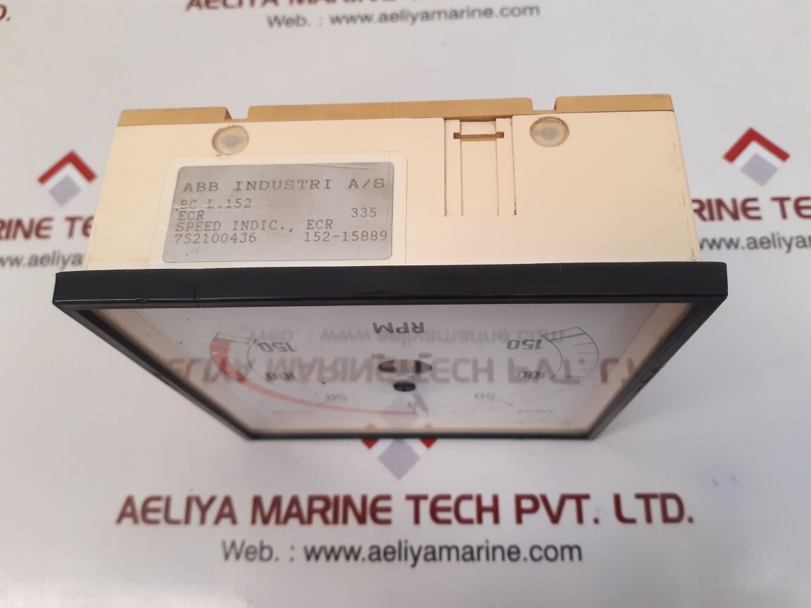 Abb bc l.152 rpm meter  