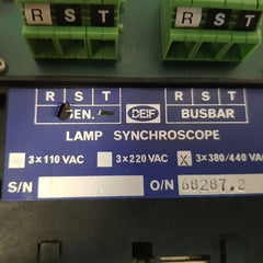Deif 68287.2 lamp synchroscope