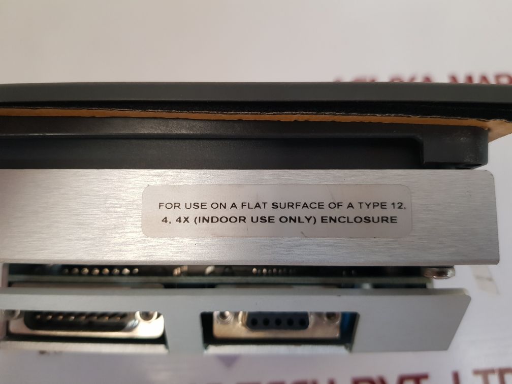 Intering operator panel