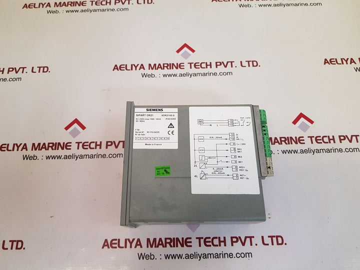 Siemens sipart dr21 process controller 6dr2100-5 new