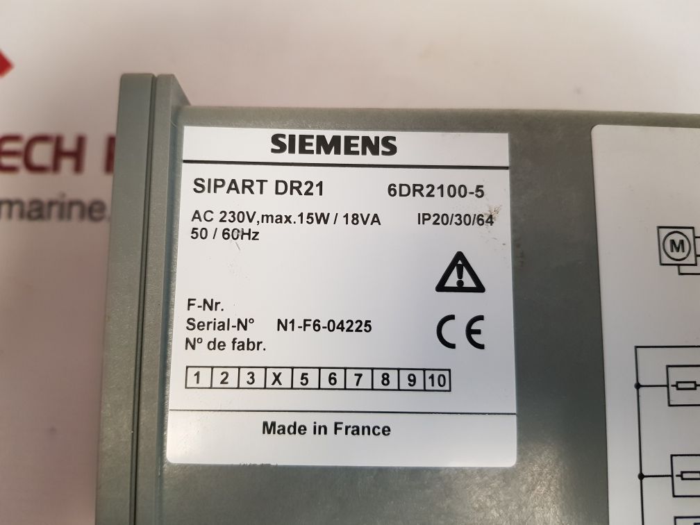Siemens sipart dr21 process controller 6dr2100-5 new