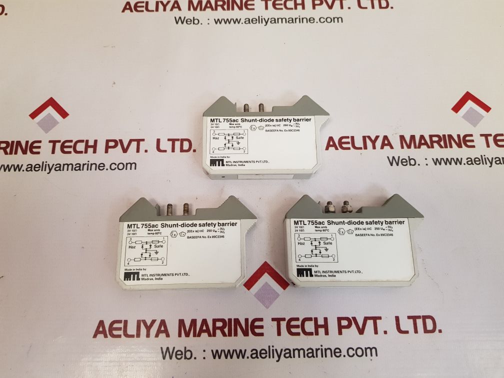 Measurement technology mtl 755ac shunt-diode safety barrier