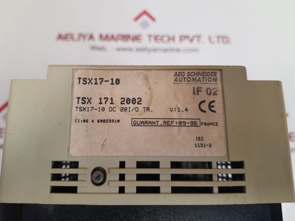 Telemecanique tsx1712002 plc unit tsx17-10