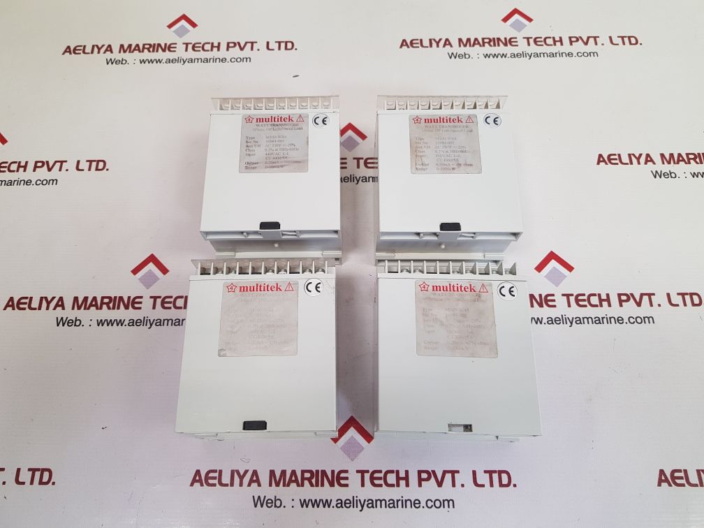 Multitek m100-wa4 watt transducer