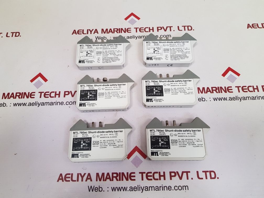 Measurement technology mtl 760ac shunt-diode safety barrier