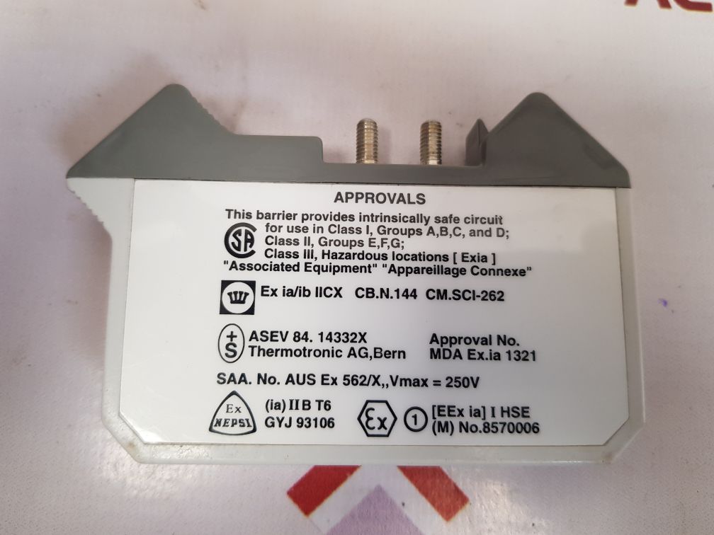 Measurement technology mtl 760ac shunt-diode safety barrier