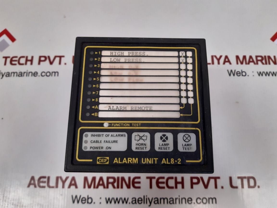 Deif al8-2 alarm unit used