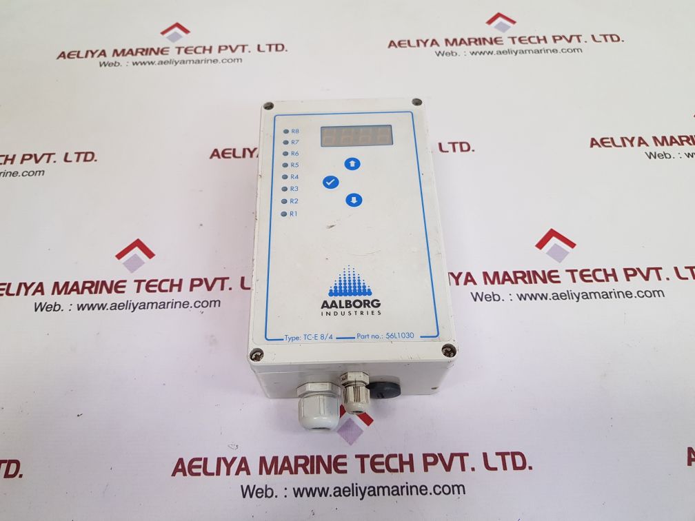 Aalborg tc-e 8/4 electronic thermostat 56l1030 used