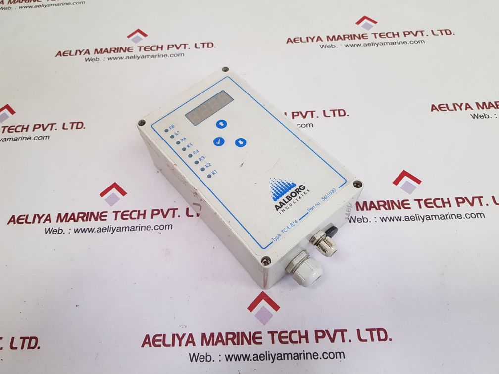 Aalborg tc-e 8/4 electronic thermostat 56l1030 used