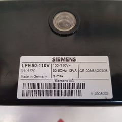 Siemens lfe50-110v burner flame detector