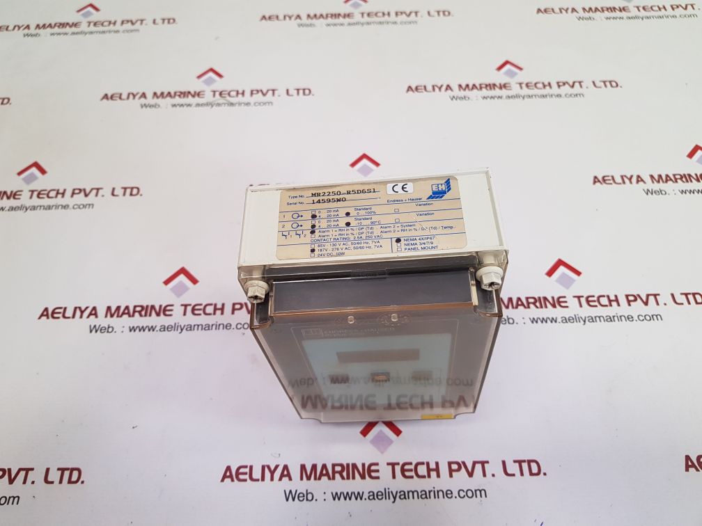 Endress+hauser rh-plus 2250 relative humidity analyzer mr2250-r5d6s1