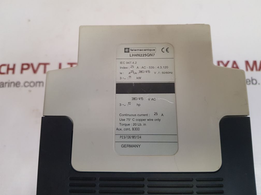 Telemecanique lh4n225qn7 soft starter