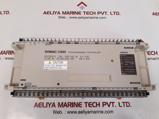 Omron c40h-c2dr-d-v1 sysmac c40h programmable controller
