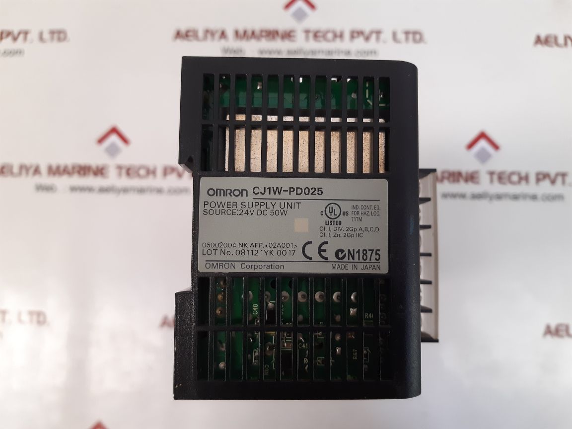 Omron cj1w-pd025,cj1m cpu13,scu31-v1,id211,od212,ic 101 power supply unit 