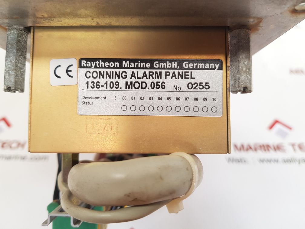 Raytheon mod.056 conning alarm panel 136-109