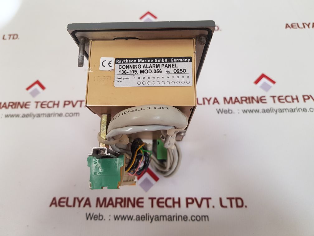 Raytheon mod. 056 conning alarm panel 